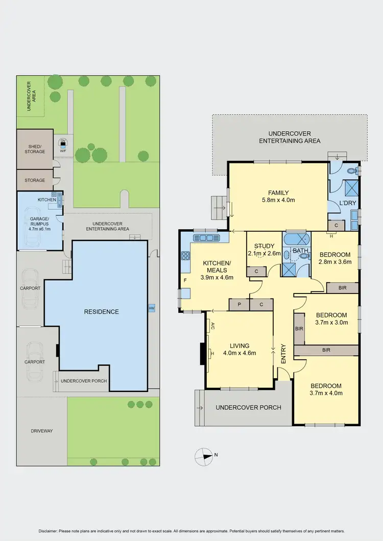 Floorplan of Homely house listing, 47 Elizabeth Street, Fawkner VIC 3060