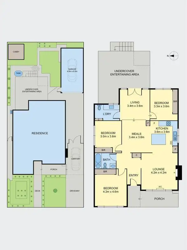 Floorplan of Homely house listing, 4 McGregor Street, Pascoe Vale VIC 3044