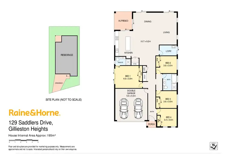 Floorplan of Homely house listing, 129 Saddlers Drive, Gillieston Heights NSW 2321