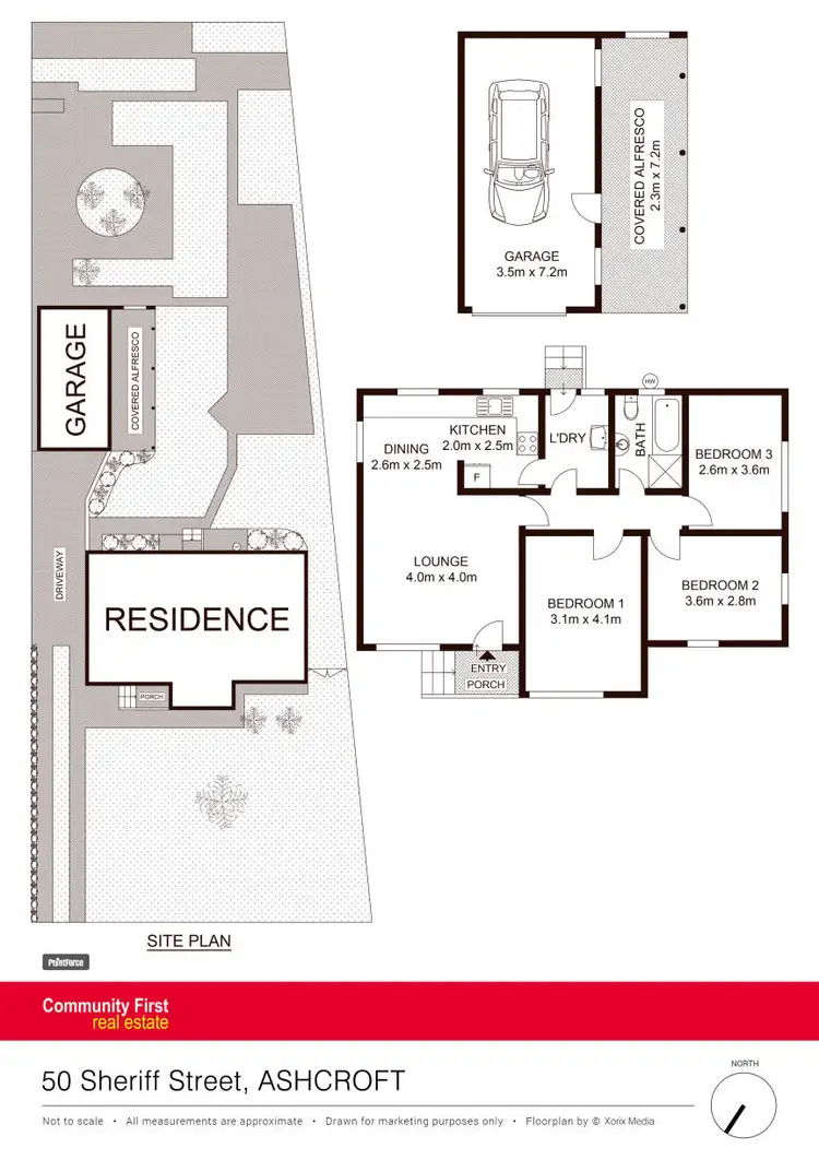 Floorplan of Homely house listing, 50 Sheriff Street, Ashcroft NSW 2168