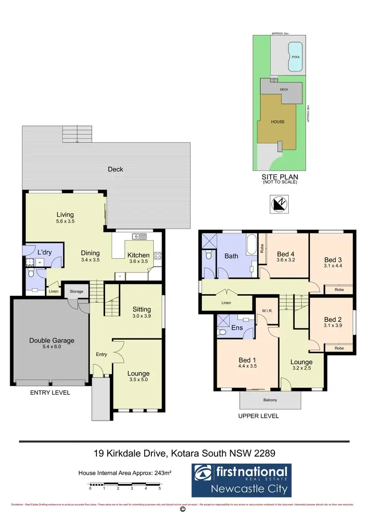 Floorplan of Homely house listing, 19 Kirkdale Drive, Kotara South NSW 2289