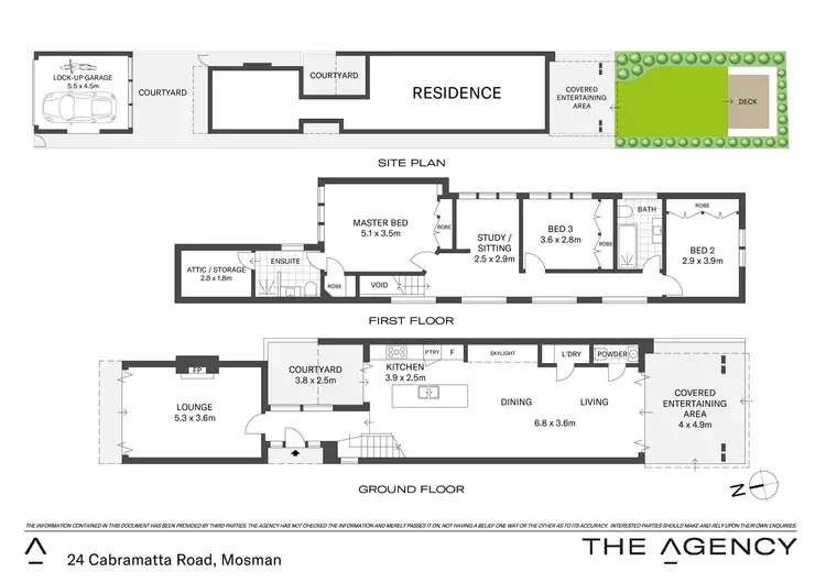Floorplan of Homely house listing, 24 Cabramatta Road, Mosman NSW 2088