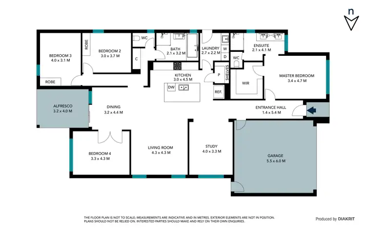 Floorplan of Homely house listing, 9 Cropley Terrace, Mernda VIC 3754