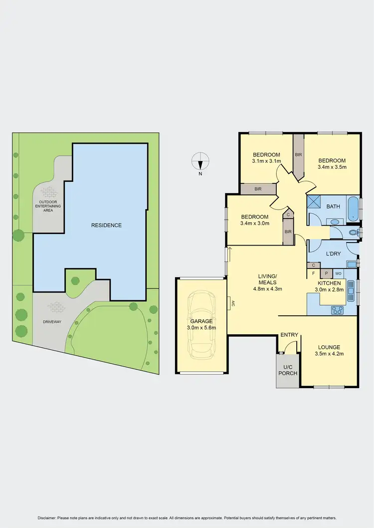 Floorplan of Homely unit listing, 28A Proctor Crescent, Keilor Downs VIC 3038