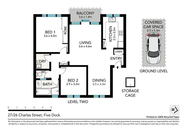 Floorplan of Homely unit listing, 27/26 Charles Street, Five Dock NSW 2046