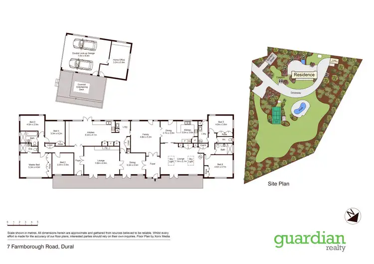 Floorplan of Homely house listing, 7 Farnborough Road, Dural NSW 2158