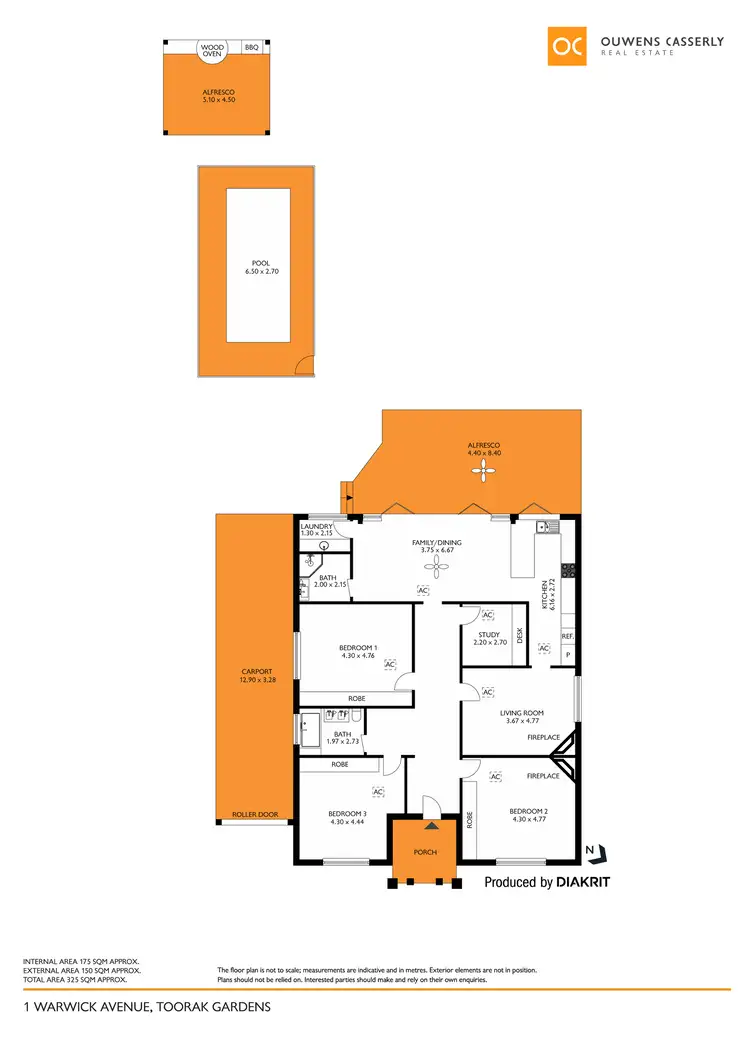 Floorplan of Homely house listing, 1 Warwick Avenue, Toorak Gardens SA 5065