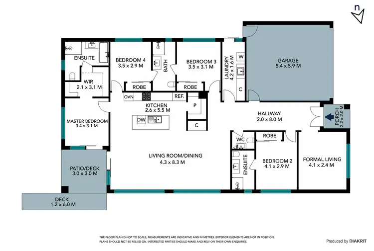 Floorplan of Homely house listing, 76 Grafton Street, Mernda VIC 3754