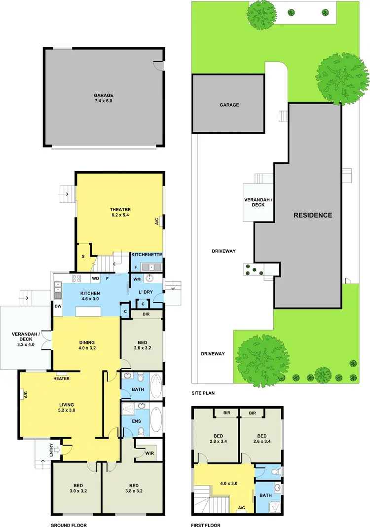 Floorplan of Homely house listing, 3 Jeffrey Street, Hampton Park VIC 3976