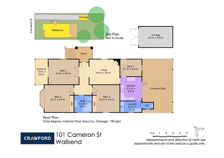 Floorplan of Homely house listing, 101 Cameron Street, Wallsend NSW 2287
