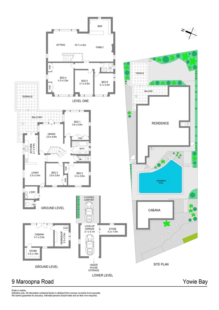 Floorplan of Homely house listing, 9 Maroopna Road, Yowie Bay NSW 2228