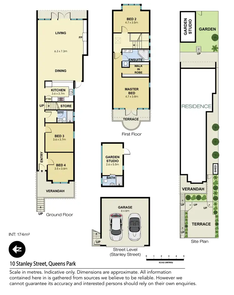 Floorplan of Homely house listing, 10 Stanley Street, Queens Park NSW 2022