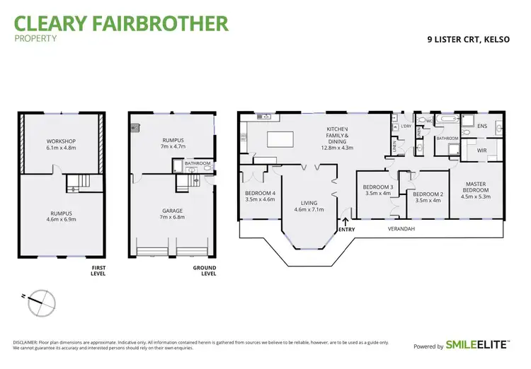 Floorplan of Homely house listing, 9 Lister Crescent, Kelso NSW 2795
