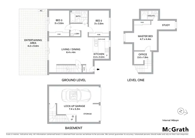 Floorplan of Homely townhouse listing, 7/28 Adderton Road, Telopea NSW 2117