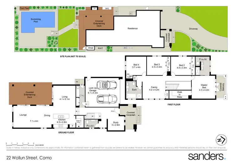 Floorplan of Homely house listing, 22 Wollun Street, Como NSW 2226