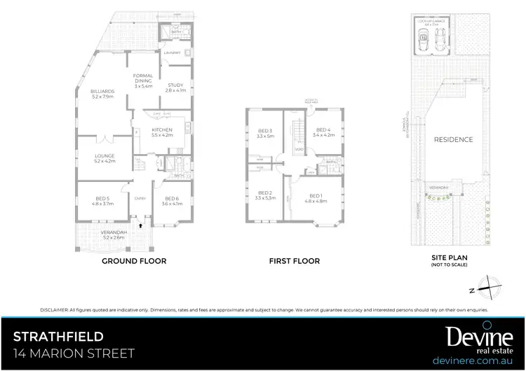 Floorplan of Homely house listing, 14 Marion Street, Strathfield NSW 2135