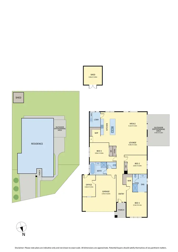 Floorplan of Homely house listing, 23 Morand Street, Gisborne VIC 3437