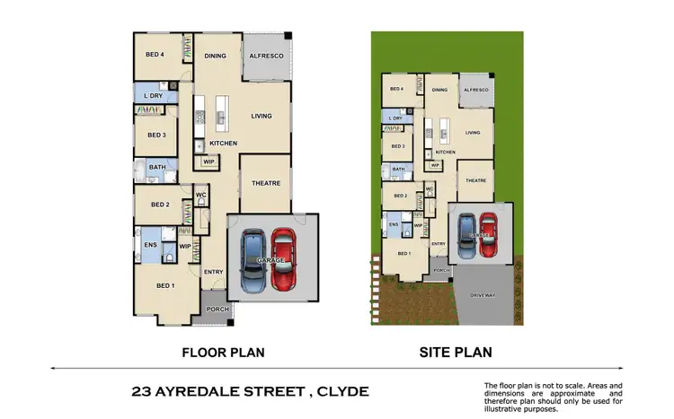 Floorplan of Homely house listing, 23 Ayredale Street, Clyde North VIC 3978