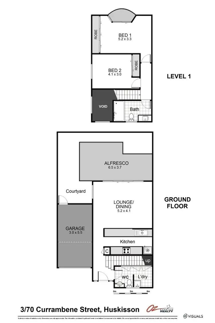 Floorplan of Homely unit listing, 3/70 Currambene Street, Huskisson NSW 2540