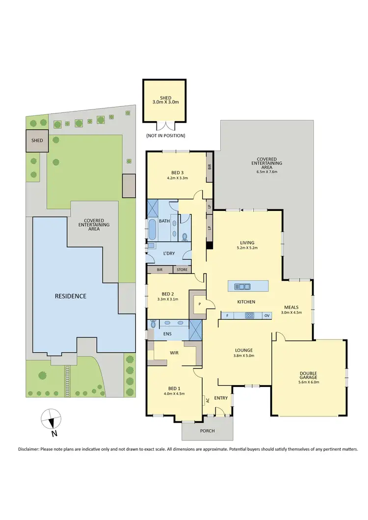Floorplan of Homely house listing, 24 Black Avenue, Gisborne VIC 3437