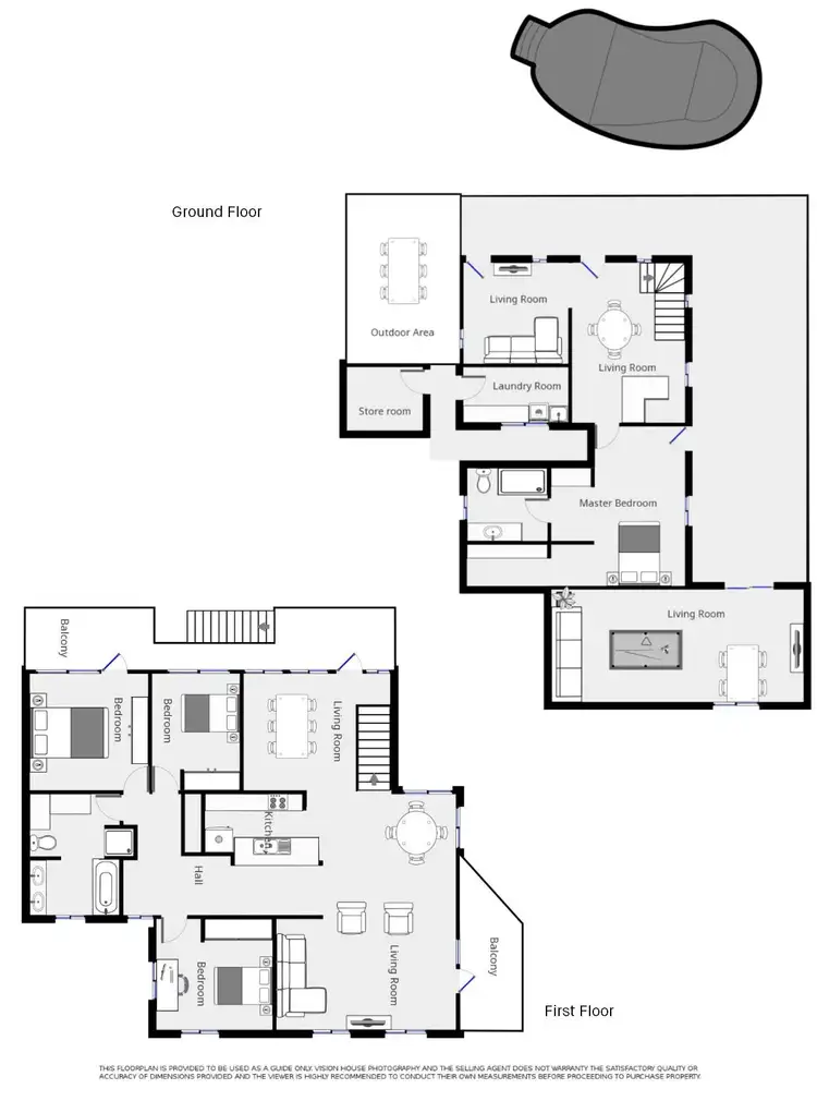 Floorplan of Homely house listing, 825 Karadoc Avenue, Irymple VIC 3498