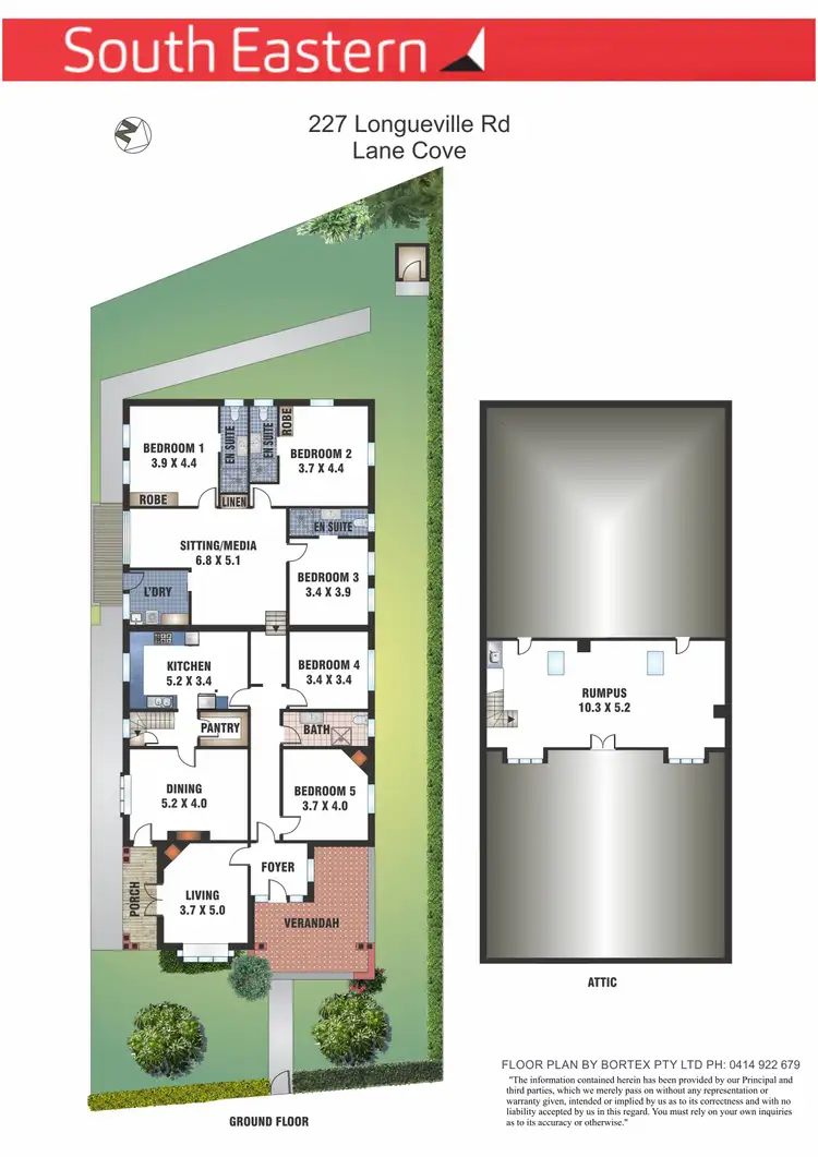 Floorplan of Homely house listing, 227 Longueville Road, Lane Cove NSW 2066