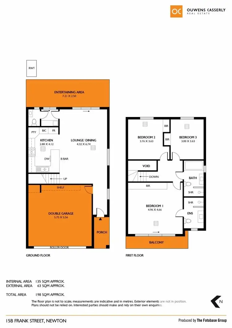 Floorplan of Homely house listing, 15B Frank Street, Newton SA 5074