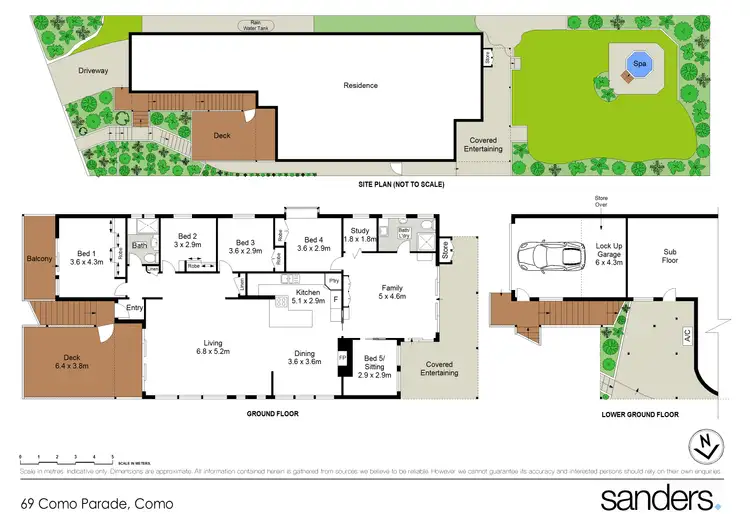 Floorplan of Homely house listing, 69 Como Parade, Como NSW 2226