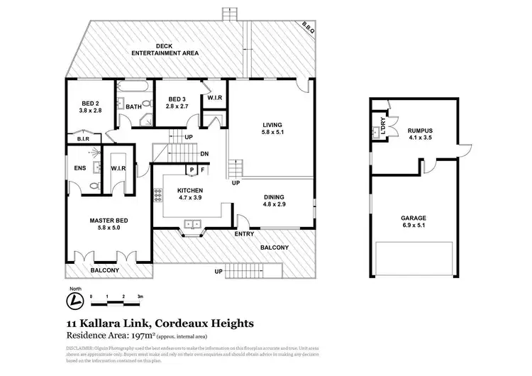Floorplan of Homely house listing, 11 Kallara Link, Cordeaux Heights NSW 2526