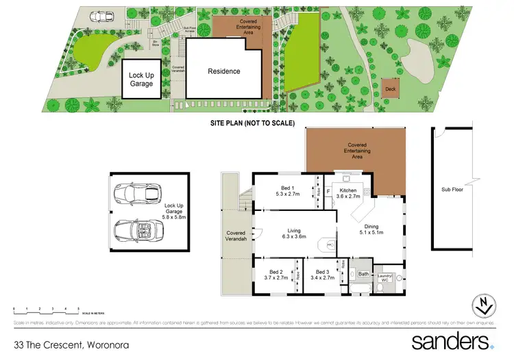 Floorplan of Homely house listing, 33 The Crescent, Woronora NSW 2232