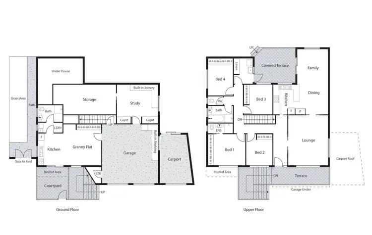 Floorplan of Homely house listing, 4 Humble Court, Kambah ACT 2902