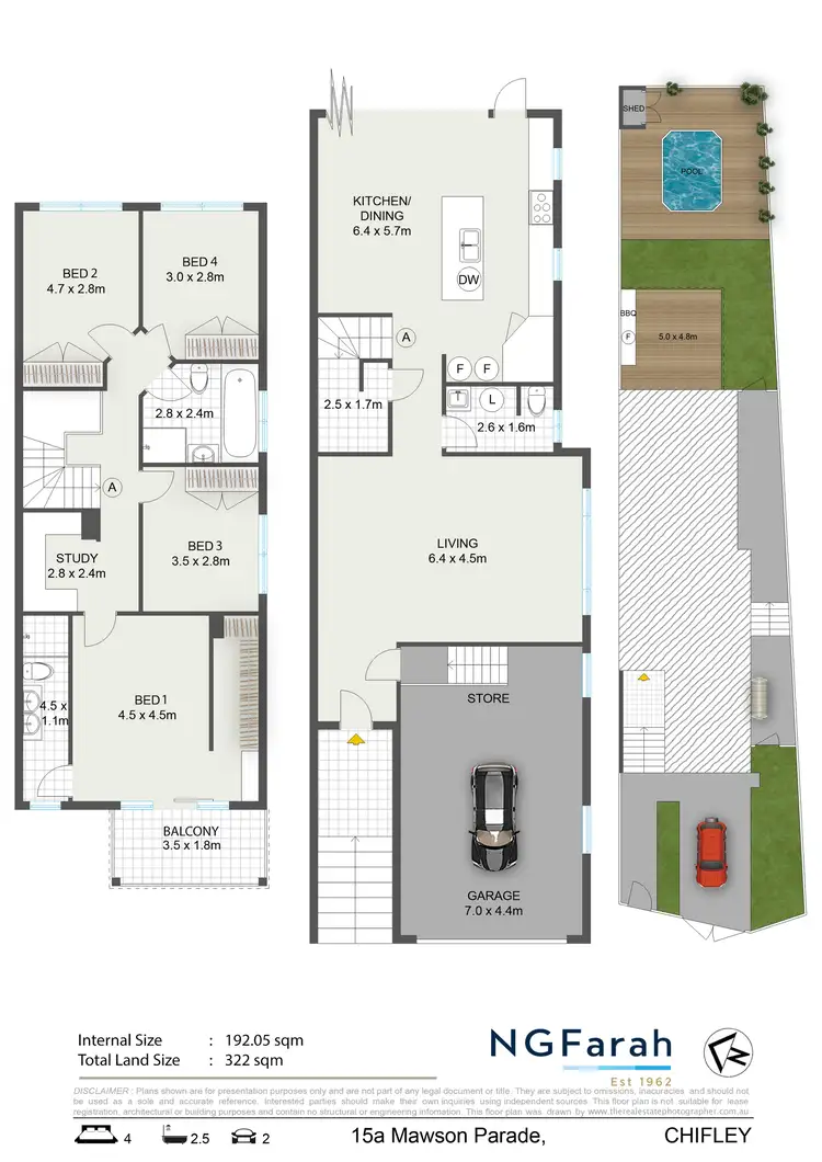 Floorplan of Homely house listing, 15A Mawson Parade, Chifley NSW 2036