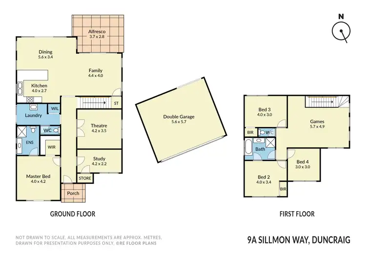 Floorplan of Homely house listing, 9A Sillmon Way, Duncraig WA 6023