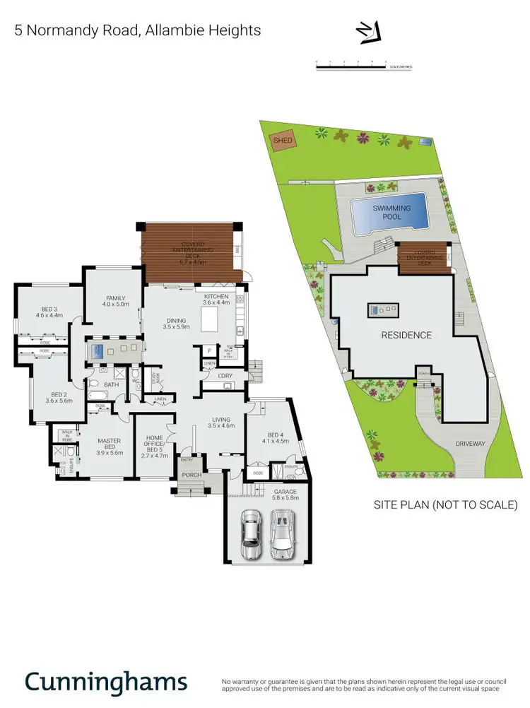 Floorplan of Homely house listing, 5 Normandy Road, Allambie Heights NSW 2100