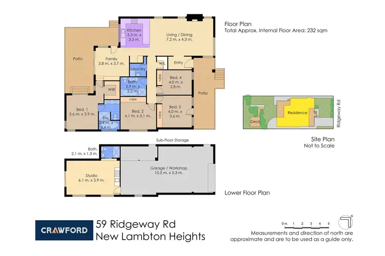 Floorplan of Homely house listing, 59 Ridgeway Road, New Lambton Heights NSW 2305