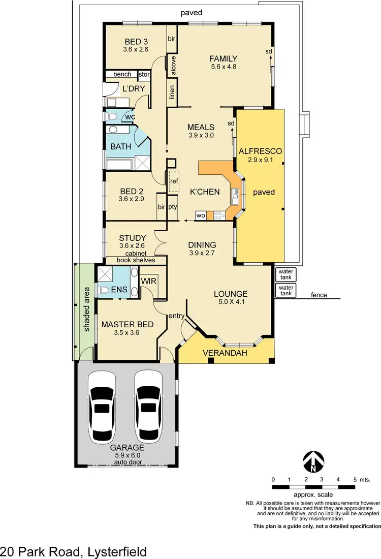 Floorplan of Homely house listing, 20 Park Road, Lysterfield VIC 3156