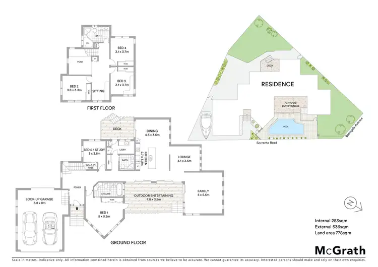 Floorplan of Homely house listing, 11 Sorrento Road, Empire Bay NSW 2257