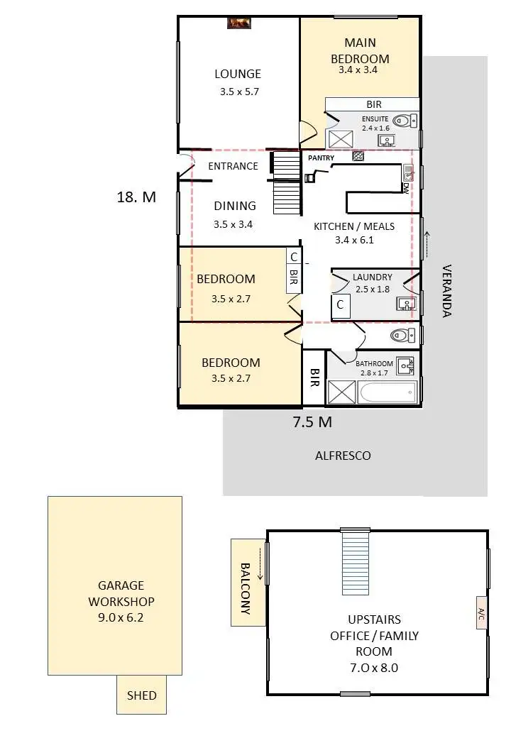 Floorplan of Homely house listing, 20 Toolimerin Avenue, Bayswater North VIC 3153