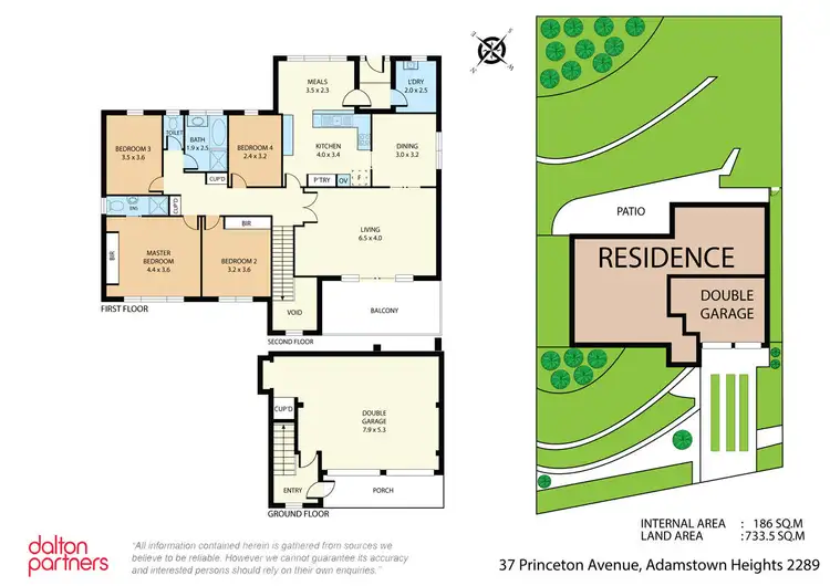 Floorplan of Homely house listing, 37 Princeton Avenue, Adamstown Heights NSW 2289