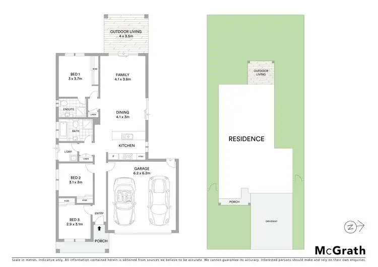 Floorplan of Homely house listing, 2/47 Grice Crescent, Ningi QLD 4511