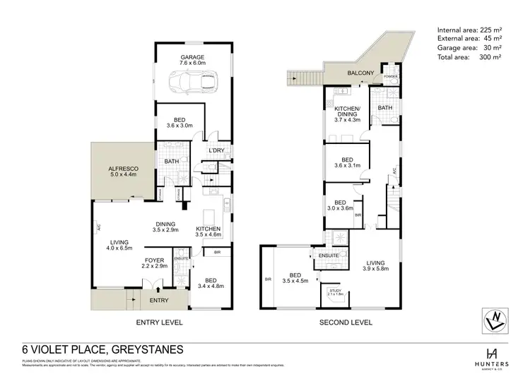 Floorplan of Homely house listing, 6 Violet Place, Greystanes NSW 2145