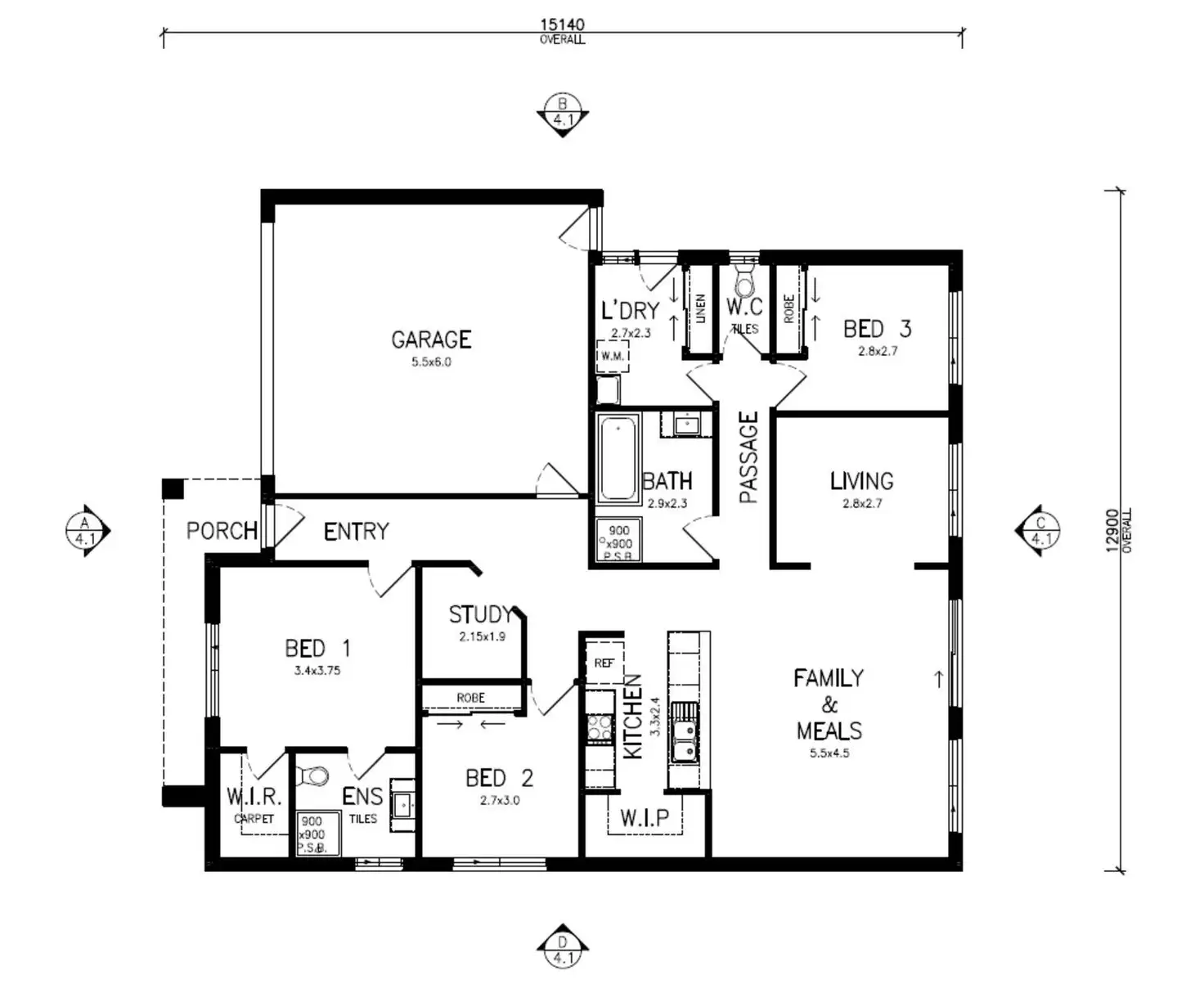 Floorplan of Homely house listing, 5 Highbridge Court, Mildura VIC 3500