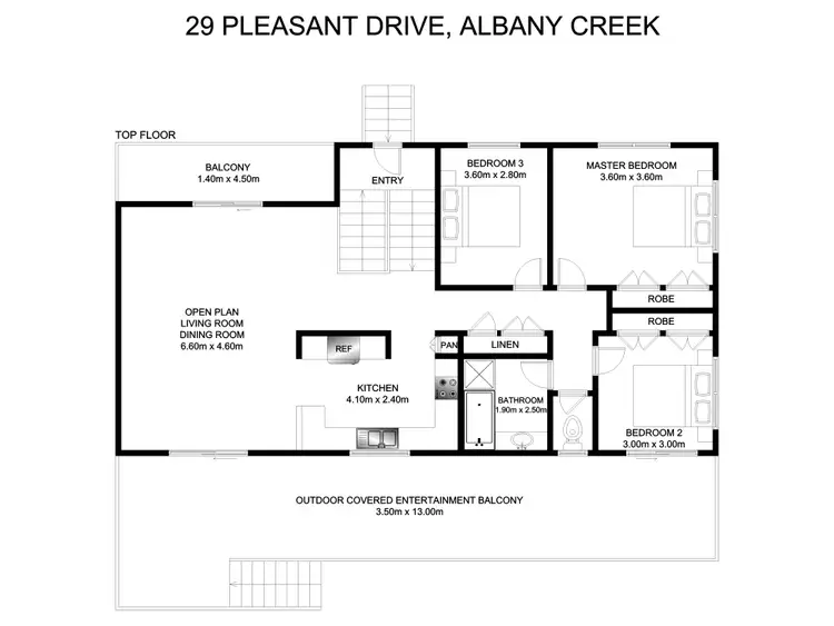 Floorplan of Homely house listing, 29 Pleasant Drive, Albany Creek QLD 4035