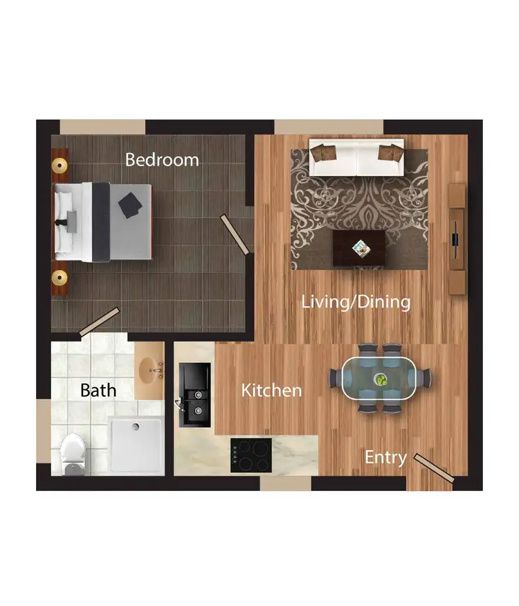 Floorplan of Homely unit listing, 8/22 Carrington Street, Queanbeyan NSW 2620