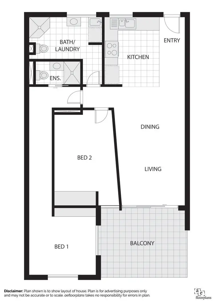 Floorplan of Homely apartment listing, 57/68 Hardwick Crescent, Holt ACT 2615