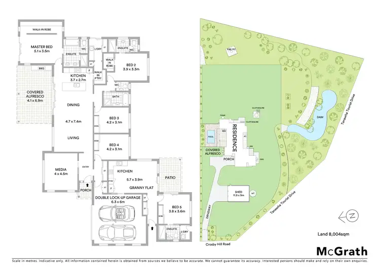 Floorplan of Homely house listing, 191 Crosby Hill Road, Tanawha QLD 4556