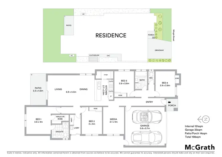 Floorplan of Homely house listing, 14 Mingle Street, Palmview QLD 4553