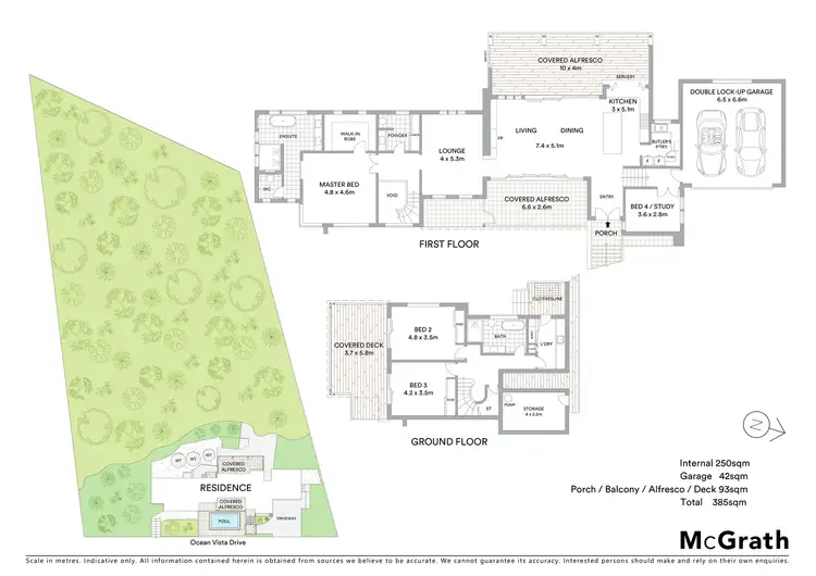 Floorplan of Homely house listing, 68 Ocean Vista Drive, Maroochy River QLD 4561
