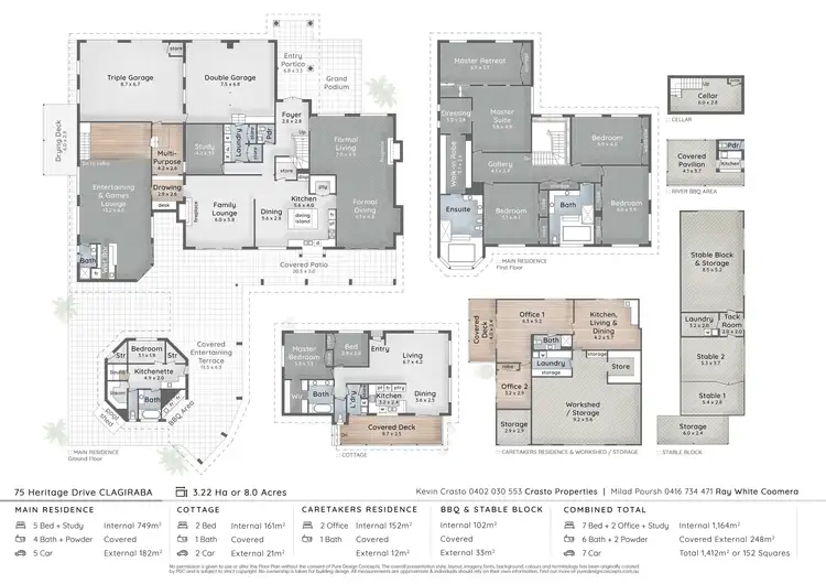 Floorplan of Homely house listing, 75 Heritage Drive, Clagiraba QLD 4211