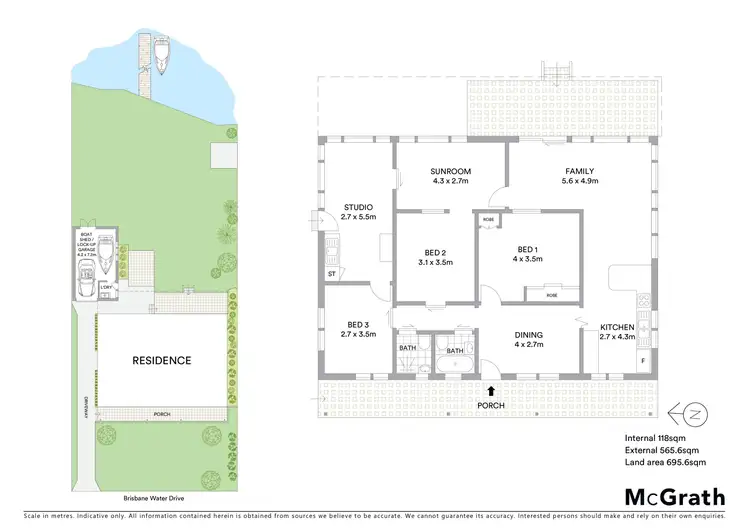 Floorplan of Homely house listing, 6 Brisbane Water Drive, Koolewong NSW 2256